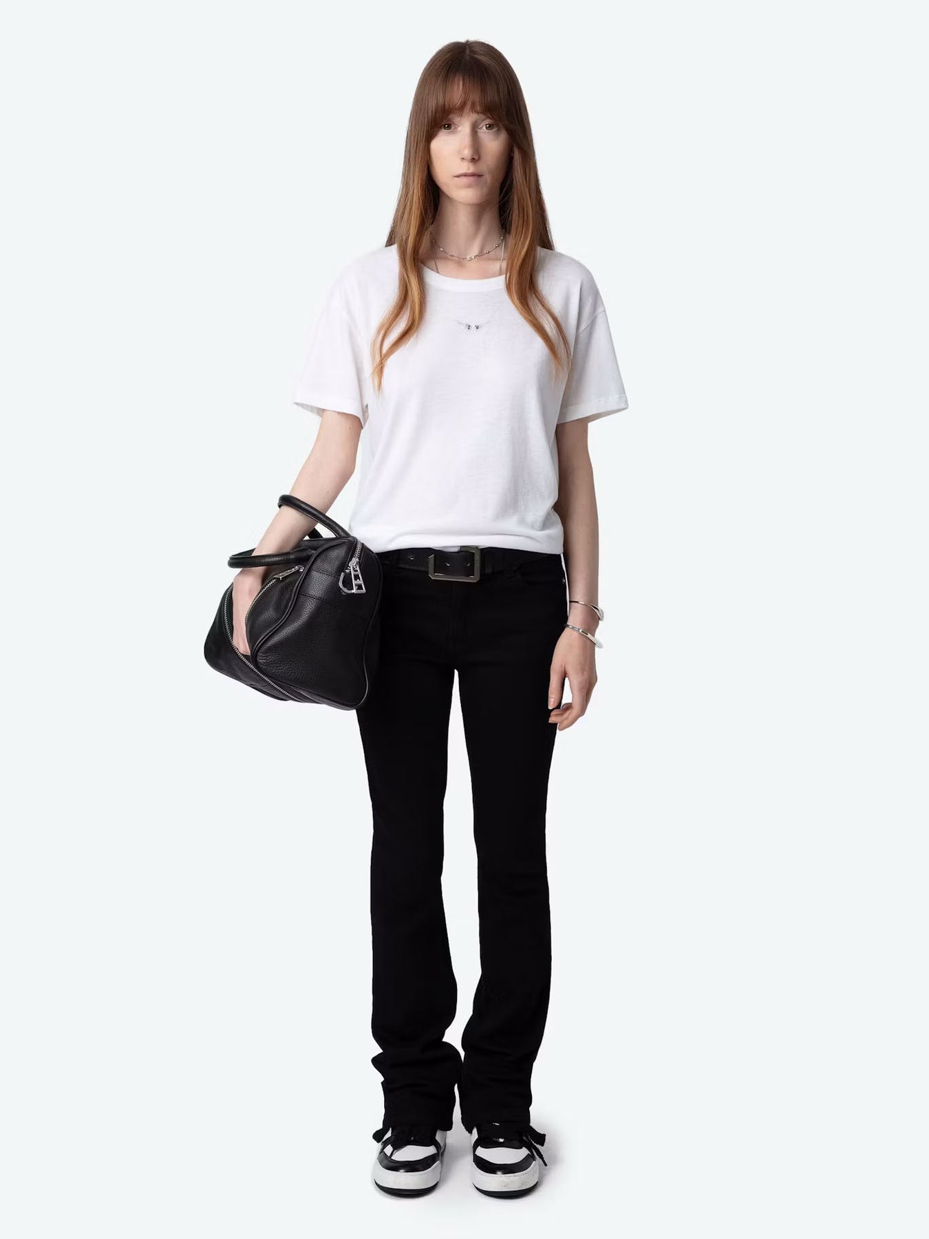 Marta Pcl Wings Strass T-shirt - Vit