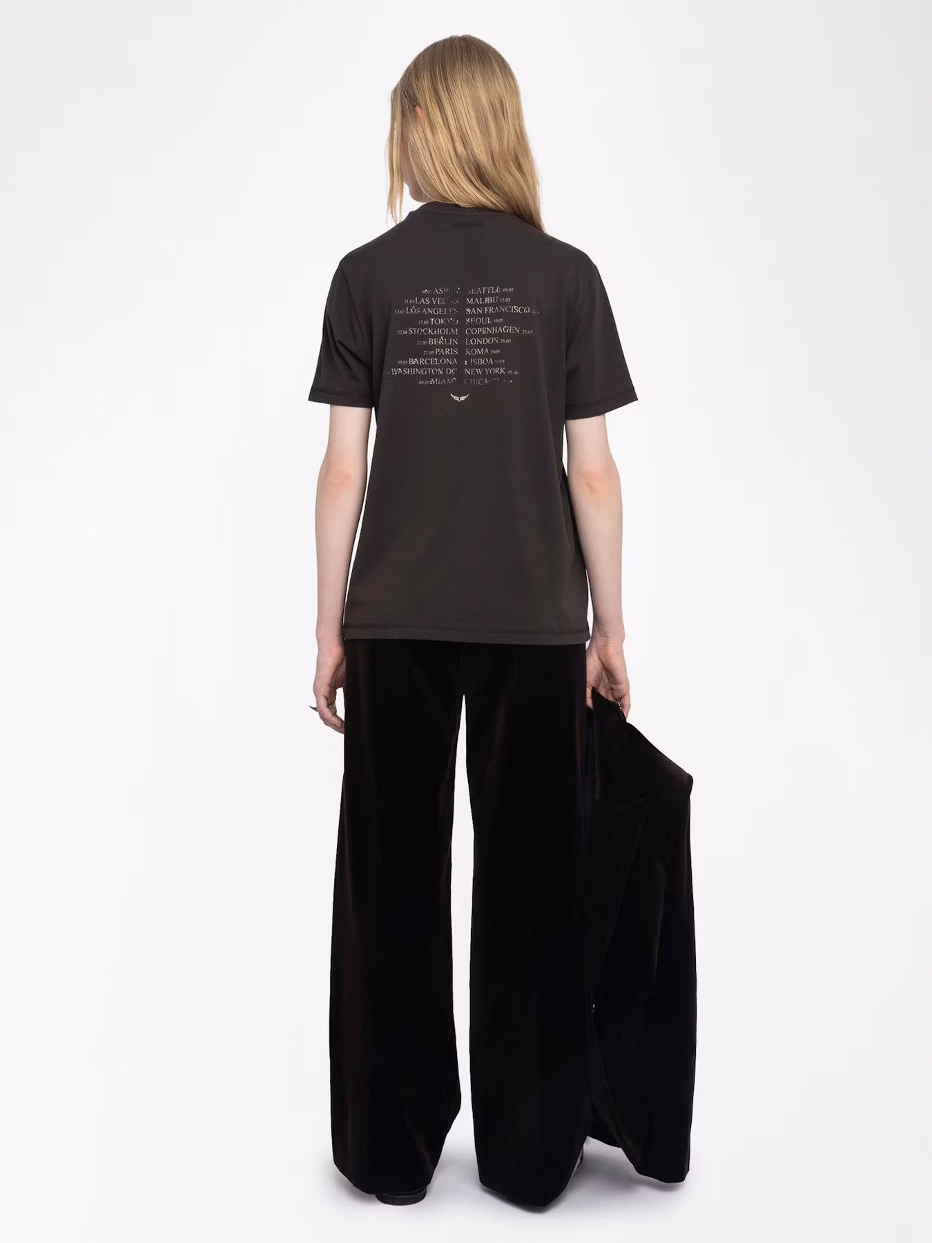 Edwin Hc Concert Wild Strass - Dark Chocolate