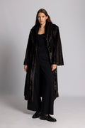 Angela Faux Fur Kappa - Brun