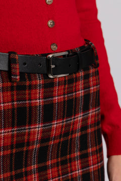 Betty Leather Belt - Black