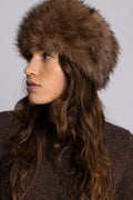 Astrid Faux Fur Hat - Brun