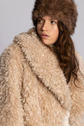 Astrid Faux Fur Hat - Brun