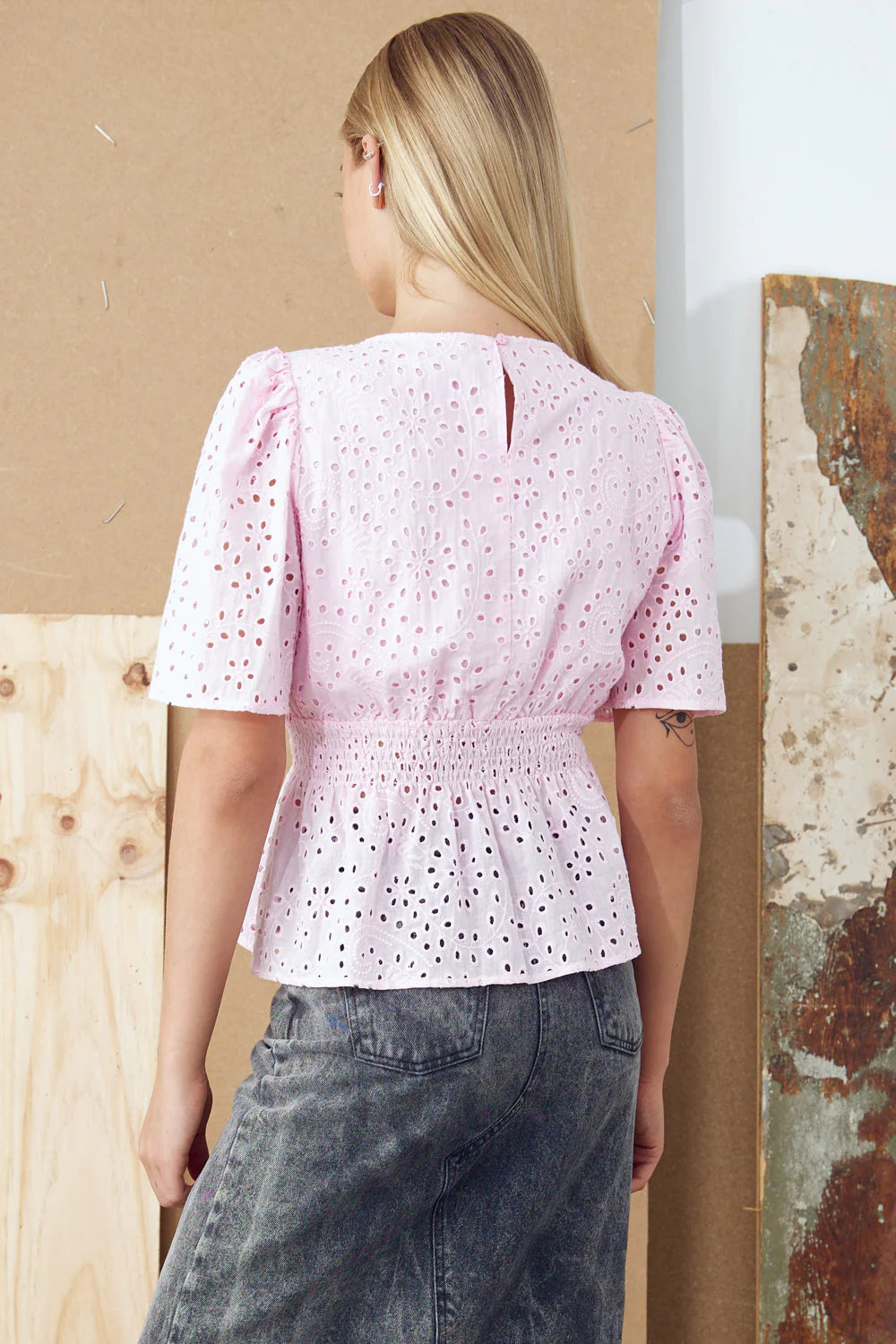 Joi Blouse - Light Pink