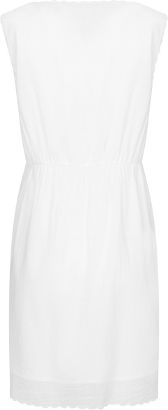 Jolie Cotton Mini Dress - White