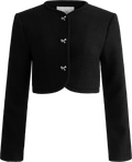 Settle Tweed Jacket - Svart