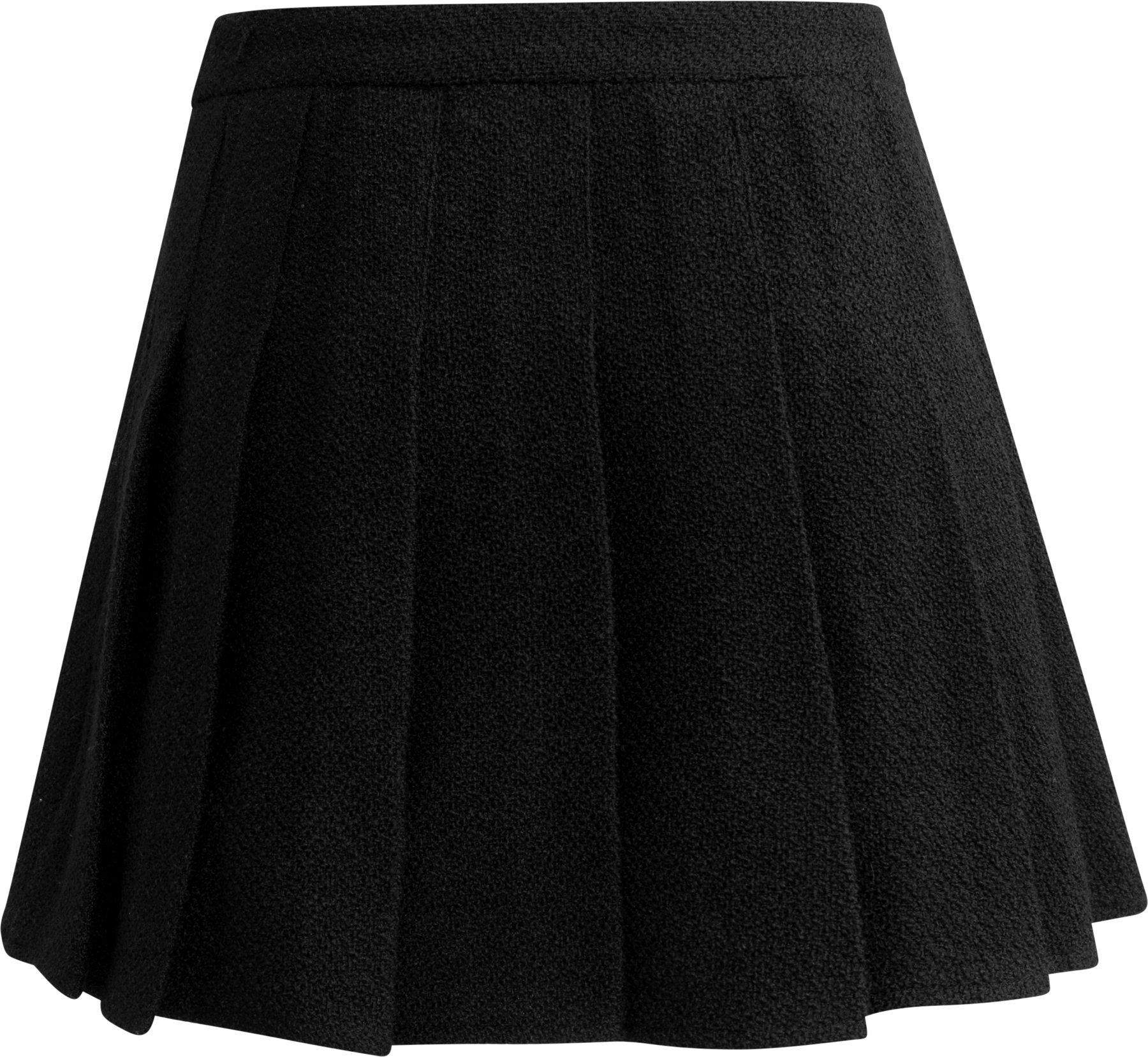 Tiny Tweed Boucle Skirt - Black