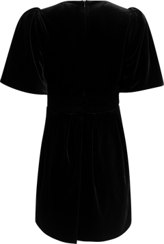 Bow-Behave Mini Dress - Black