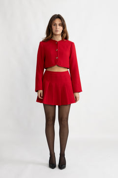 Settle Tweed Jacket - Red
