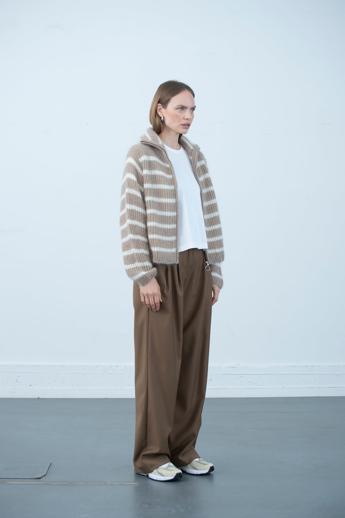 Jones Stripe - Beige Combo