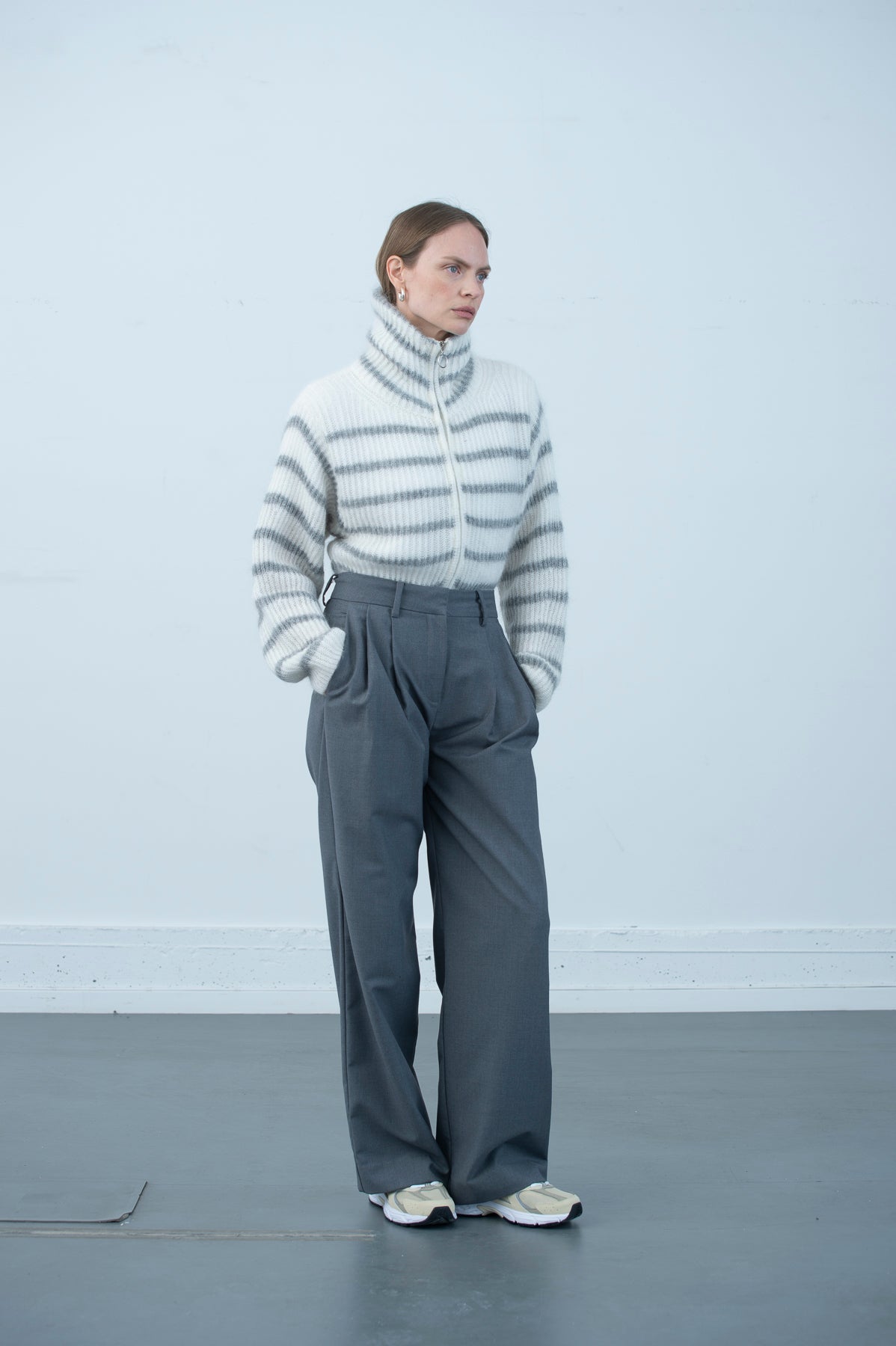 Jones Stripe - Offwhite Combo