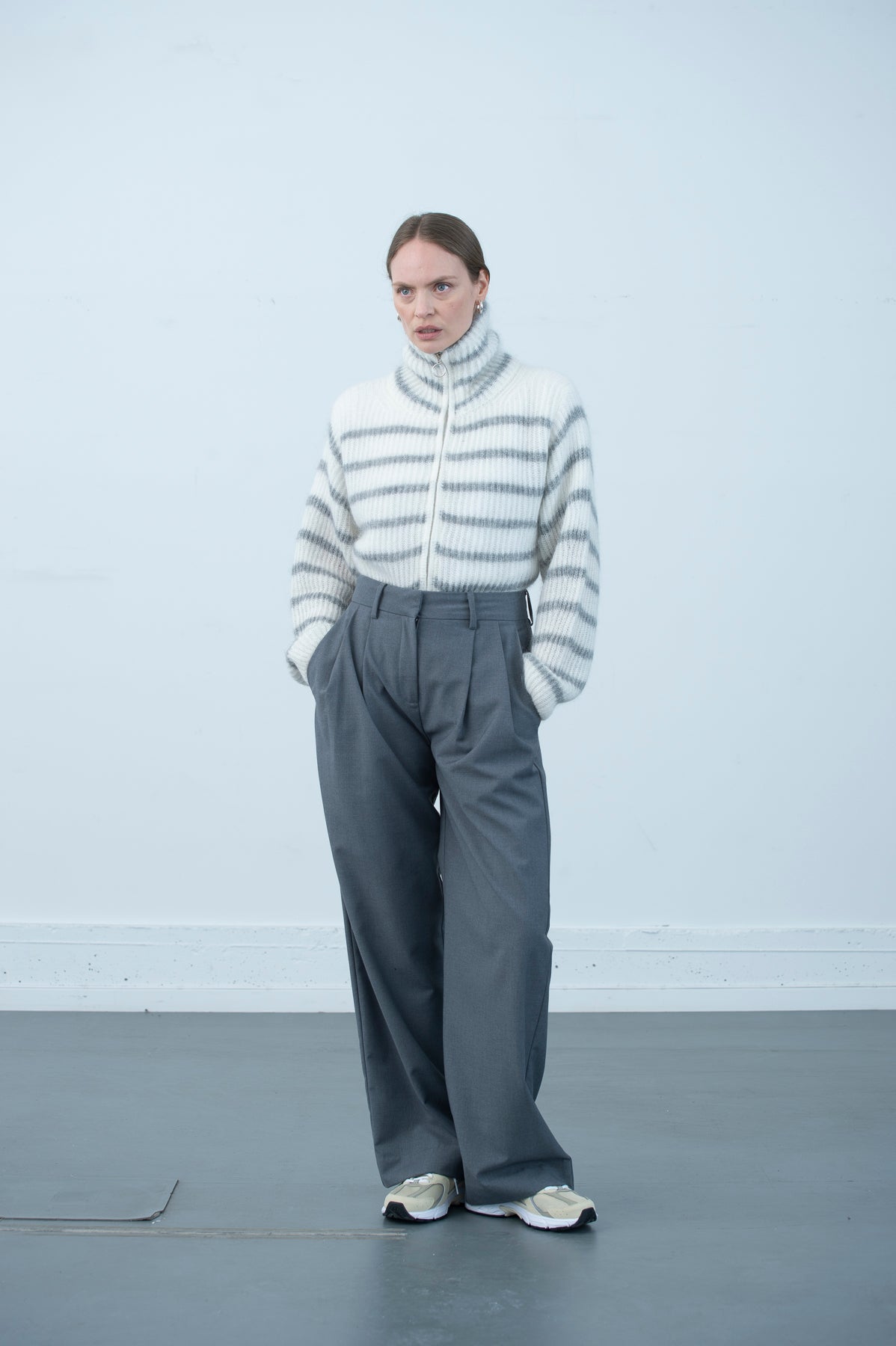 Jones Stripe - Offwhite Combo