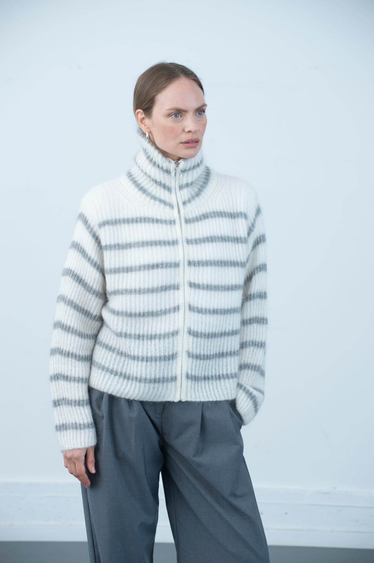 Jones Stripe - Offwhite Combo