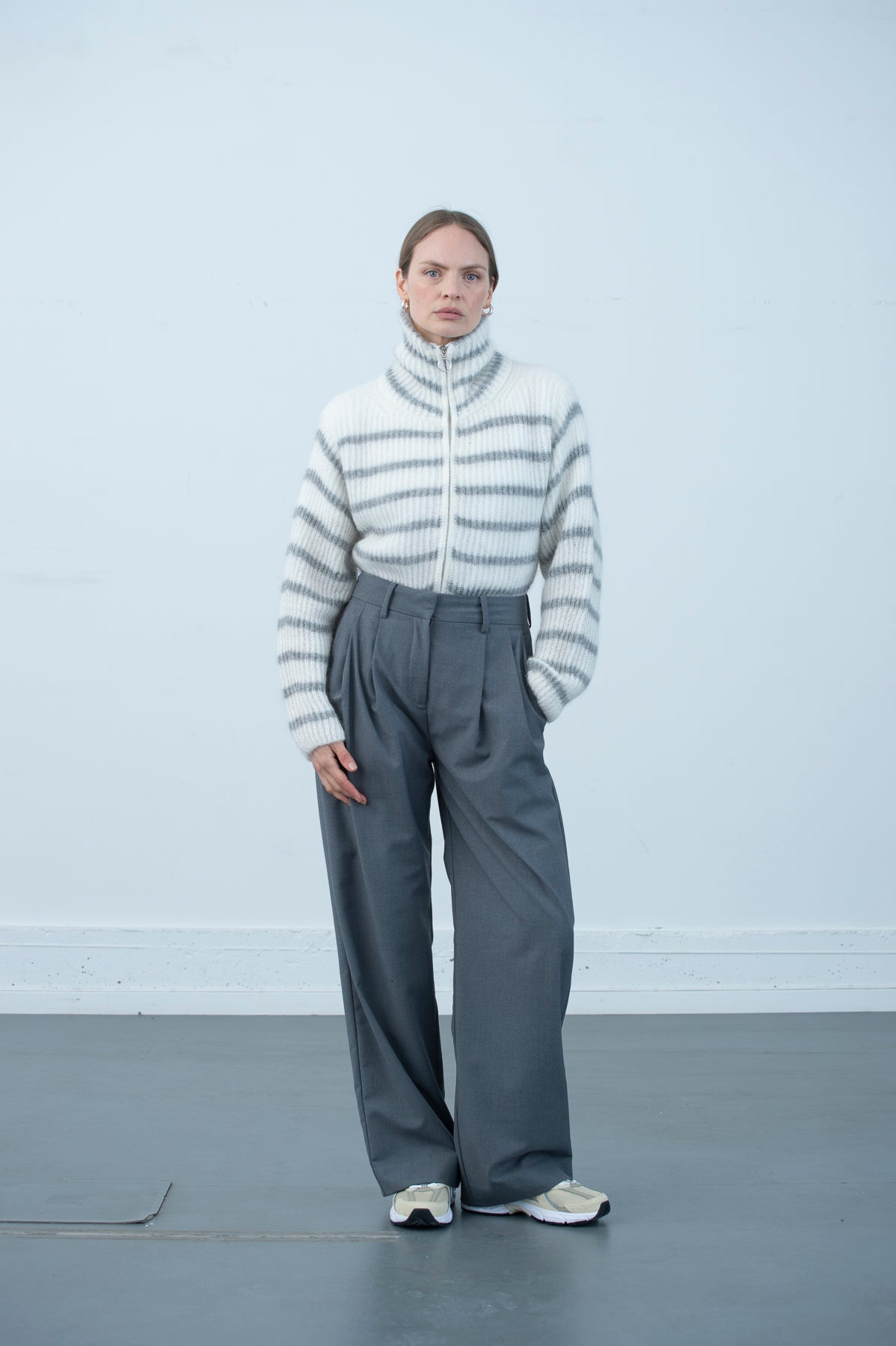 Jones Stripe - Offwhite Combo