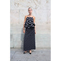Josellecras Top - Black Polka Grande