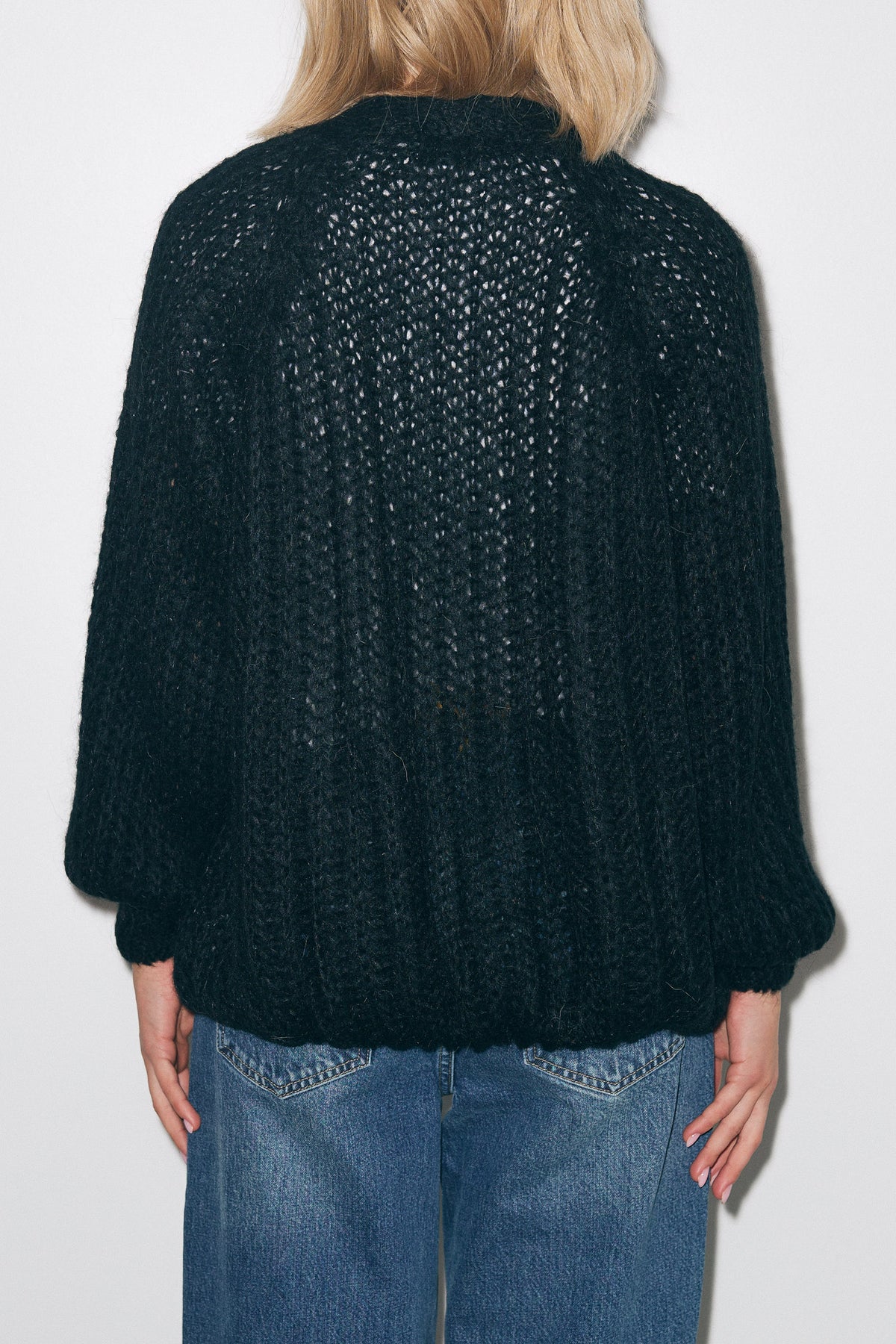 Joseph Cardigan Solid - Svart