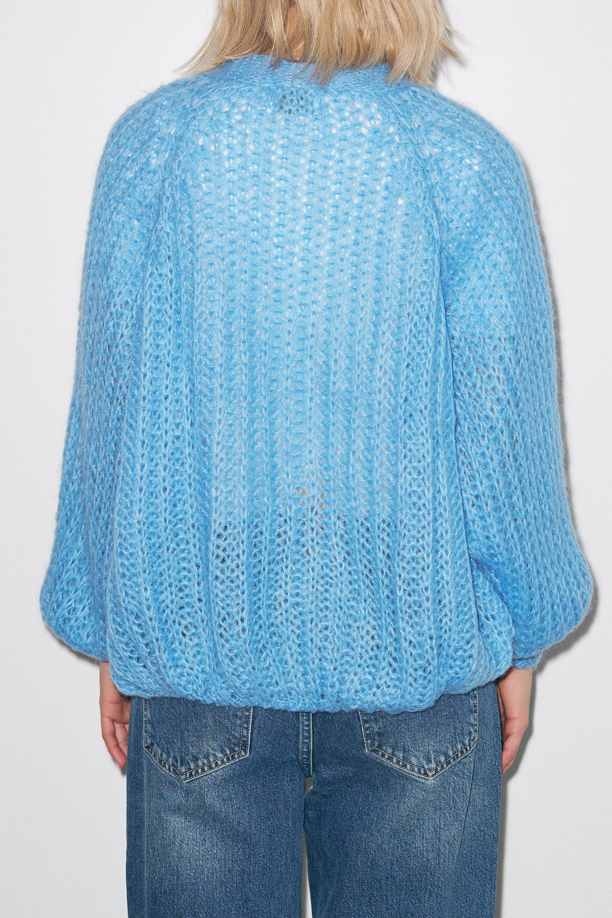 Joseph Cardigan Solid - Blå