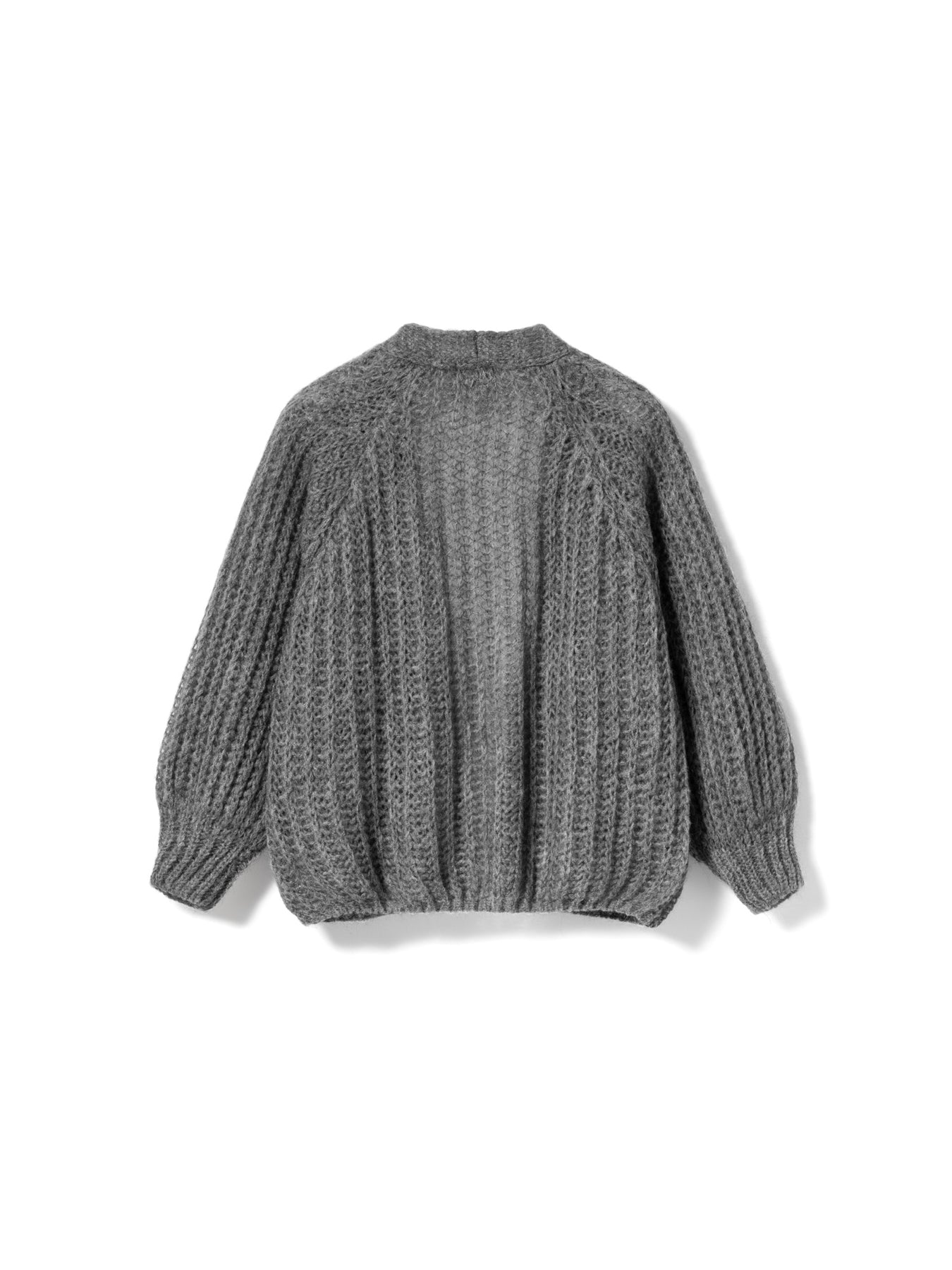 Joseph Knit Cardigan - Dark Grey Melange