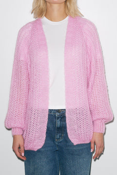Joseph Cardigan Solid - Dusty Pink