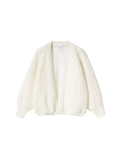 Joseph Cardigan Solid - White