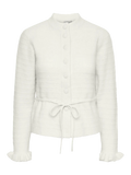 Yasthellis Ls Knit Cardigan S. - Star White