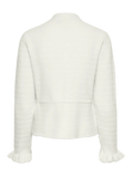 Yasthellis Ls Knit Cardigan S. - Star White