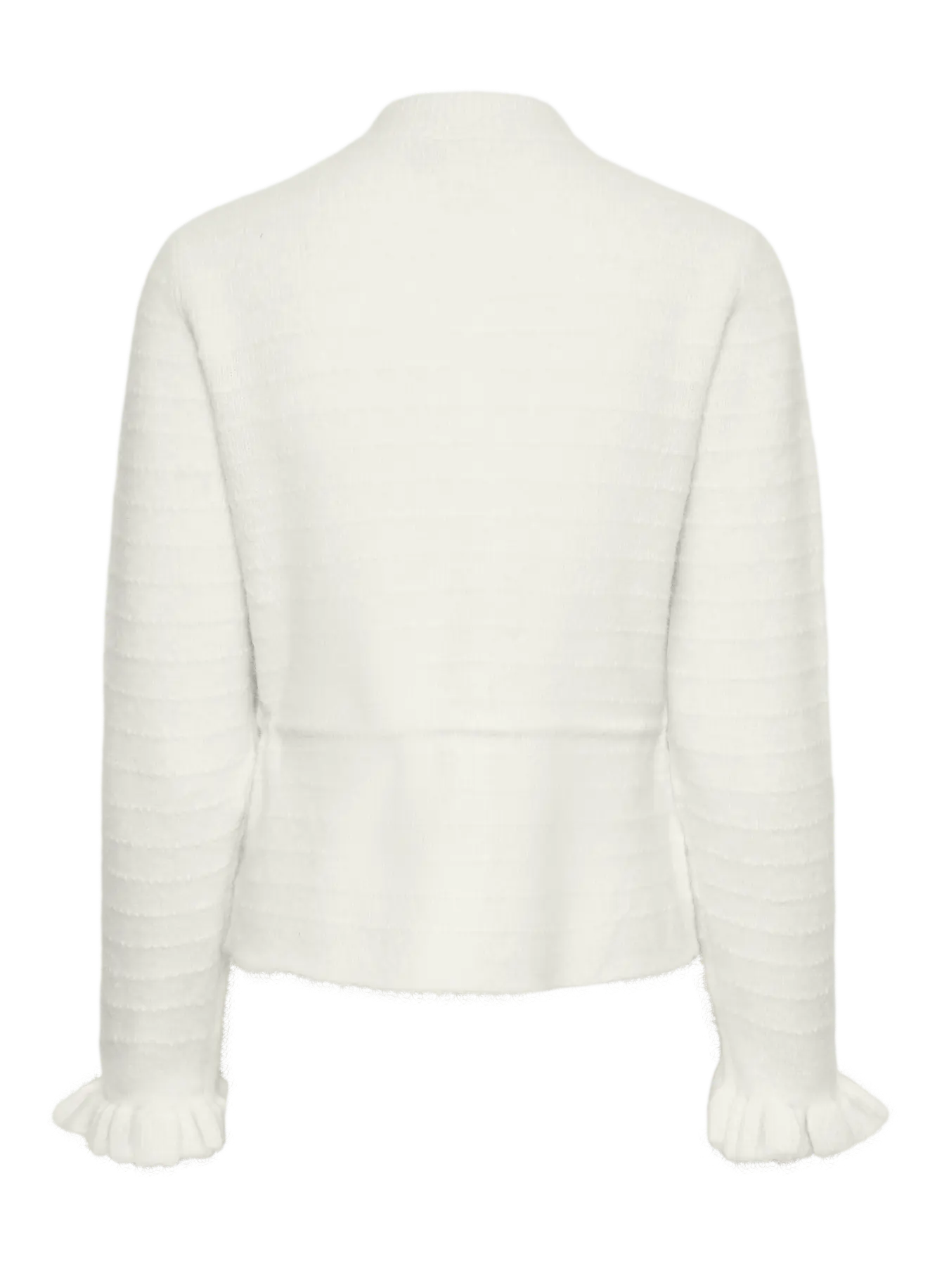 Yasthellis Ls Knit Cardigan S. - Star White