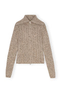 Alpaca Cotton Mix Highneck - Safari
