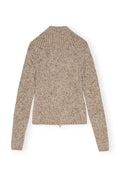 Alpaca Cotton Mix Highneck - Safari