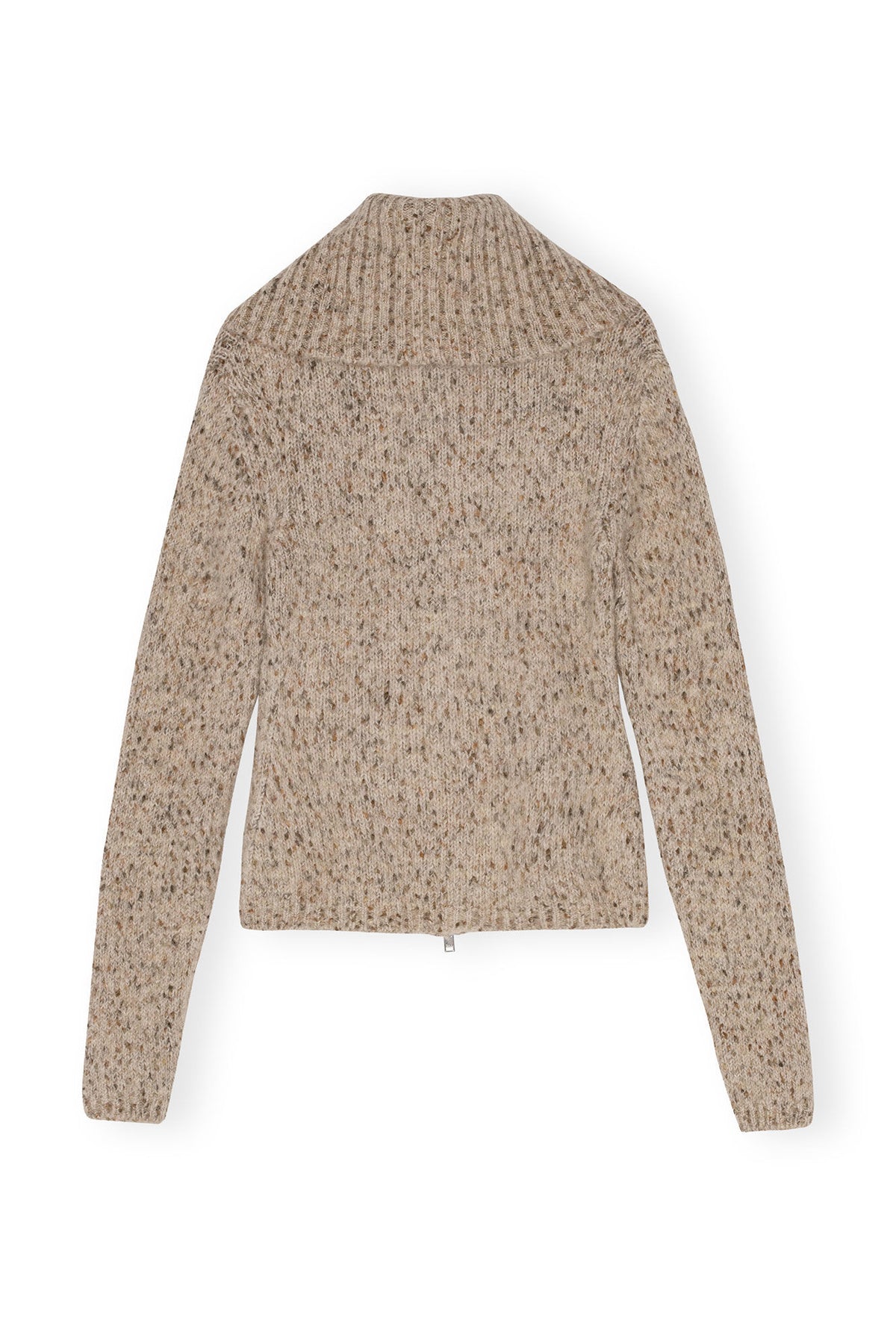 Alpaca Cotton Mix Highneck - Safari