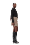 Sparkle Doubleface Cardigan - Black