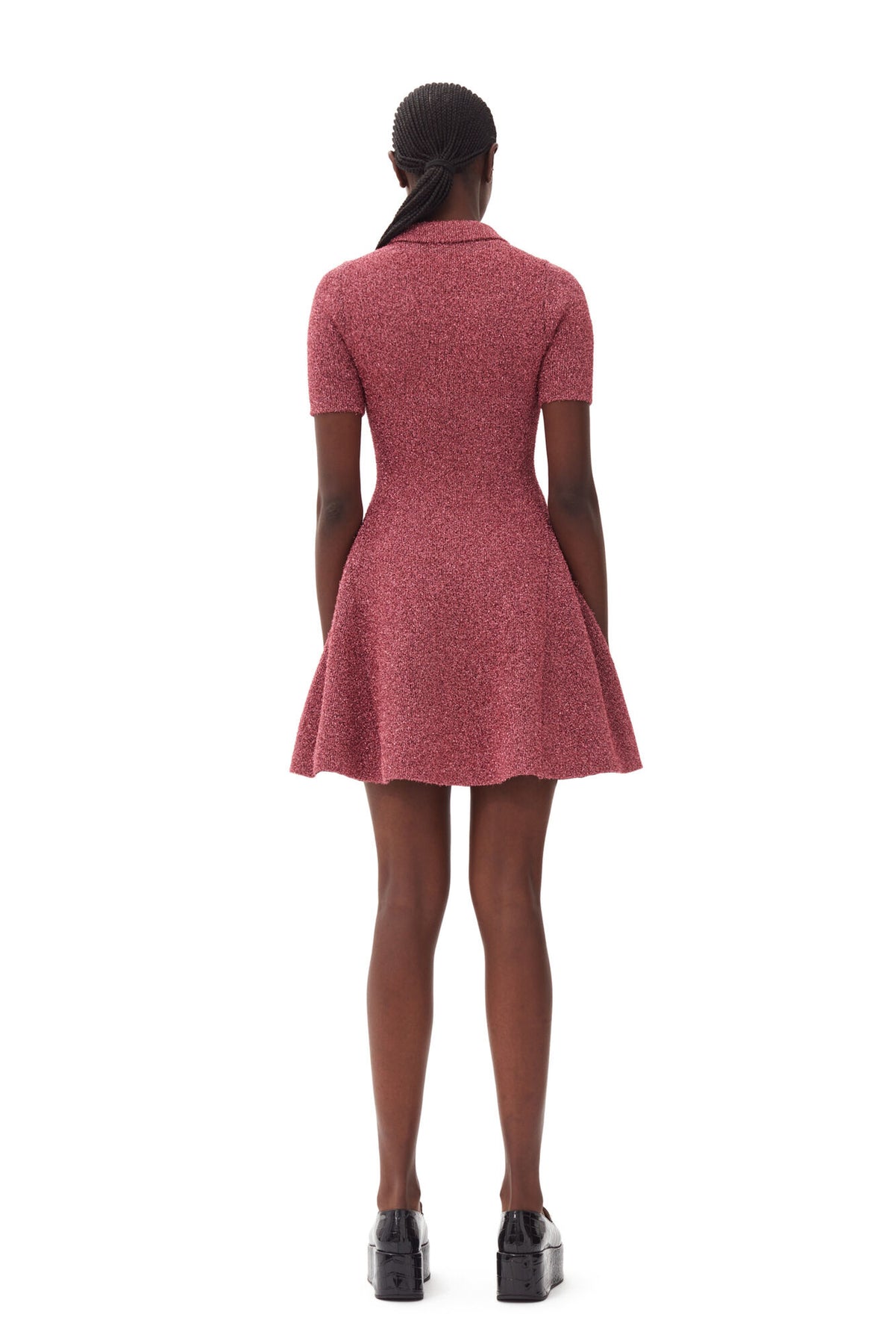 Sparkle Doubleface Mini Dress - Corsage