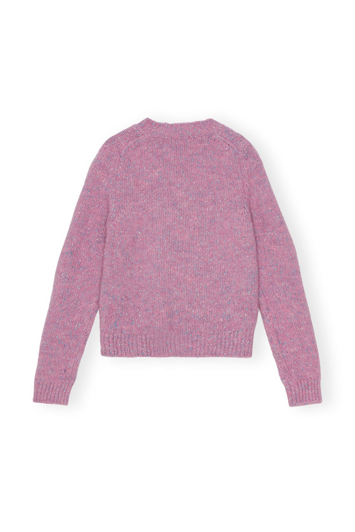 Alpaca Cotton Mix O-Neck - Rose Violet