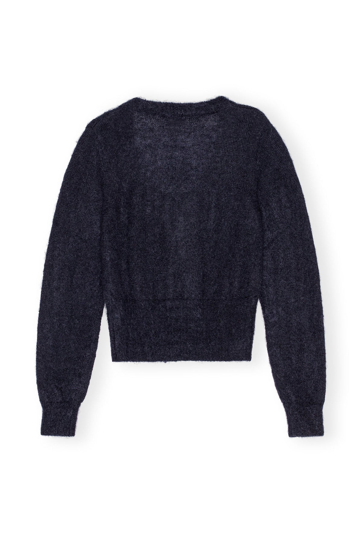 Light Mohair Tie String Cardigan - Sky Captain