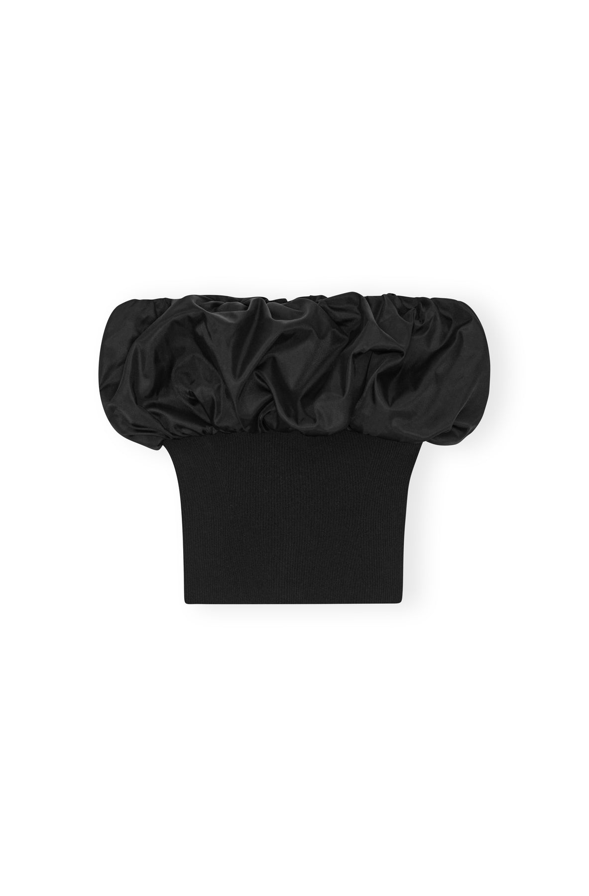 Melange Knit Top - Svart