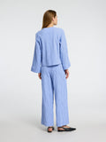 Coria Hw Wide Pant B - Cornflower Blue
