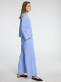 Coria Hw Wide Pant B - Cornflower Blue