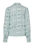 Yasvips Ls Skjorta - Iceberg Green Vips Print