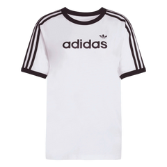 Linear Tee - White/Black