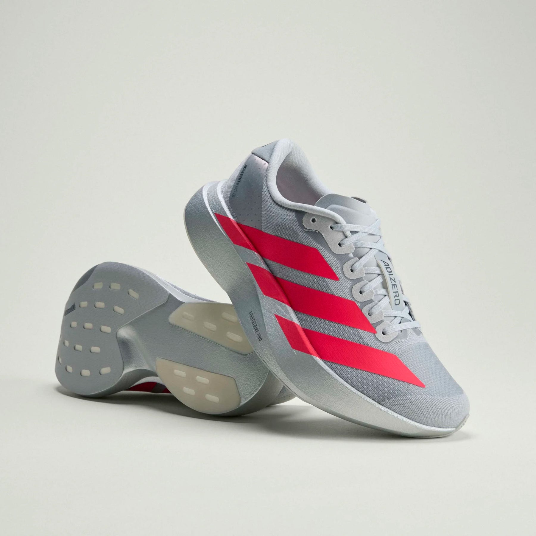 Adizero Evo Sl W - Silver Metallic/Lucid Red/Iron Metallic