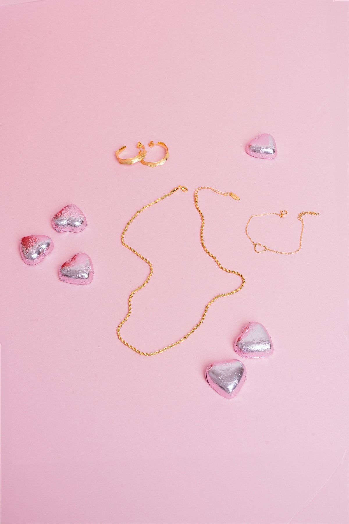 Rope Chain Necklace 18 - Pale Gold
