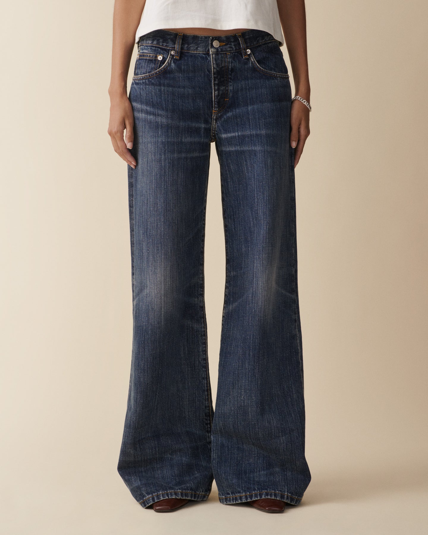 Jeanerica Kyoto - Dark Blue Righe