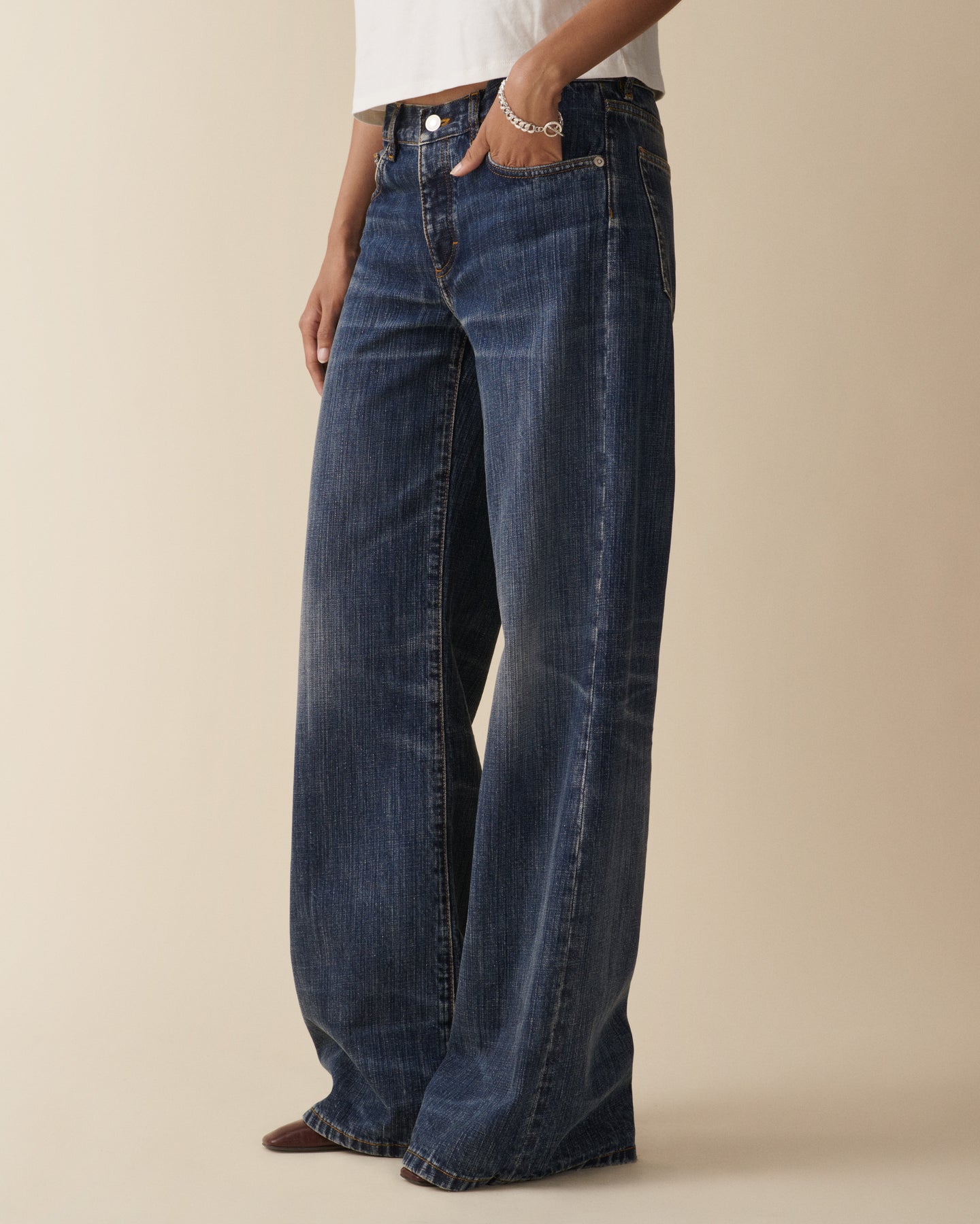 Jeanerica Kyoto - Dark Blue Righe