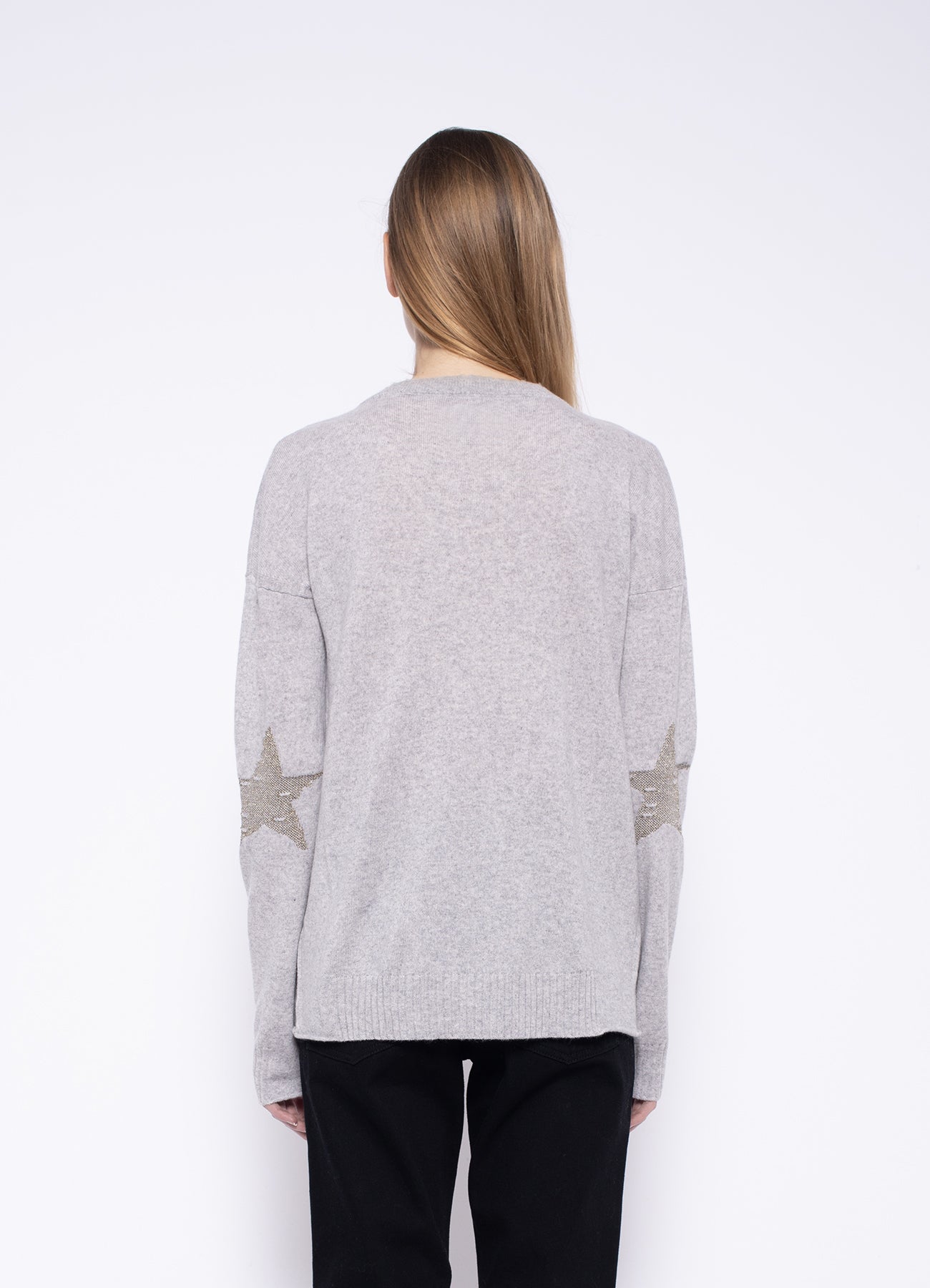 Cici Ws Patch Lurex Destroy - Gris Chine Clair