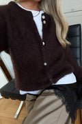 N-Kae Mohair Kofta - Dark Brown Chocolate
