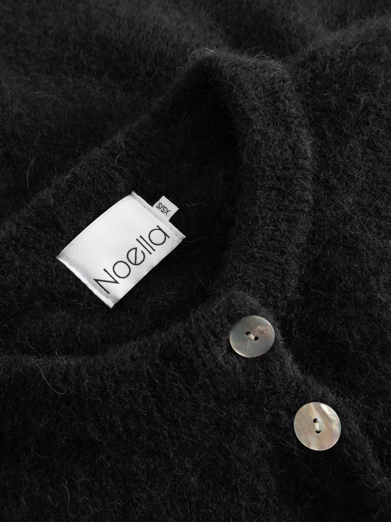 Kae Knit Cardigan - Svart
