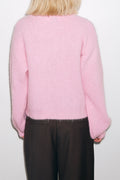 Kae Knit Cardigan - Blush