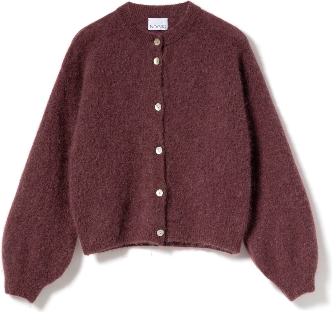 Kae Knit Cardigan - Rust