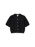Kae Ss Knit Cardigan - Black