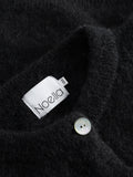 Kae Ss Knit Cardigan - Black