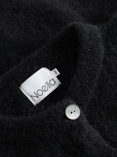 Kae Ss Knit Cardigan - Black
